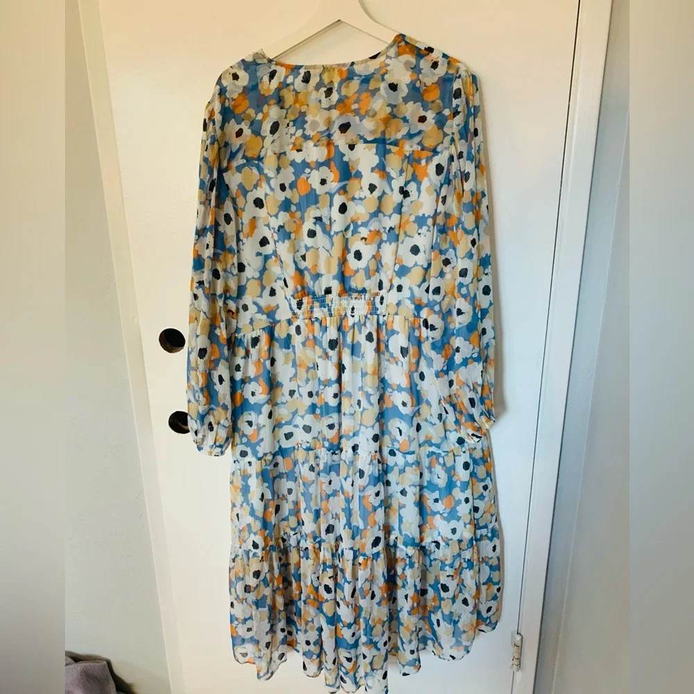 Joie Limited Edition Ladies Printed Maxi Dress 2XL - Picture 5 of 9